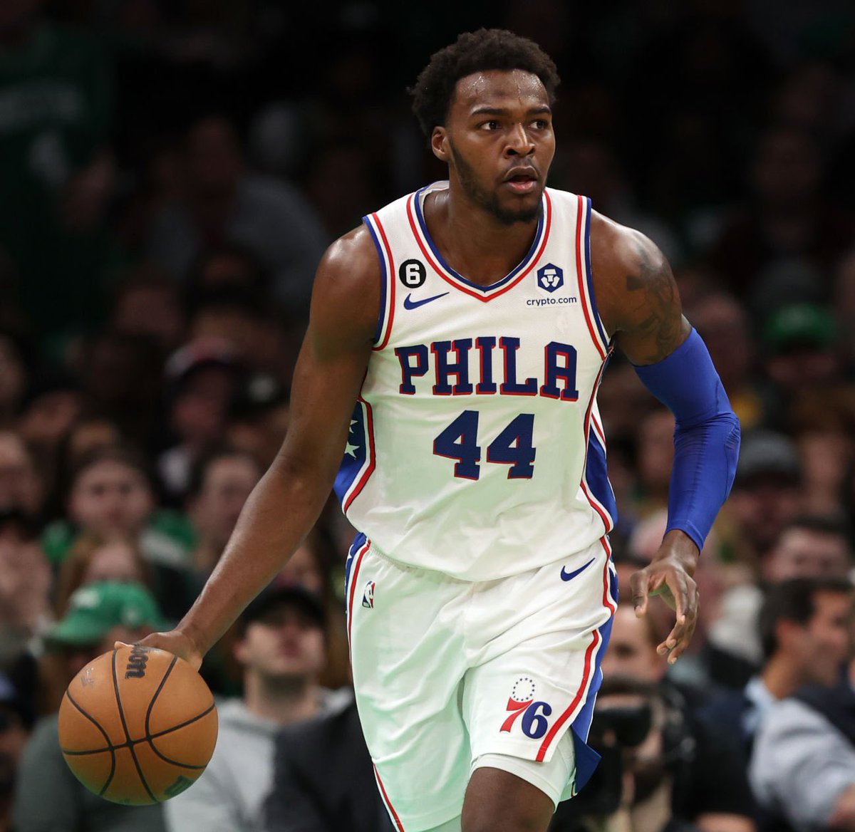 TheDunkCentral's tweet photo. Paul Reed says Nick Nurse and the Sixers want to mold him into a ‘Pascal Siakam-type player’ 

“He talked about molding me into a Pascal Siakam-type player. Somebody who can kind of do it all. Shoot the ball, drive, pass, but right it’s all about focusing on my shot mechanics. That’s the start. That’s where it starts at.”

(Via https://t.co/H1ytFMpdfd)
