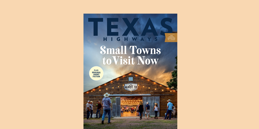 TexasHighways's tweet photo. An annual reader favorite, our August issue is dedicated to the tightknit communities that make up the state’s small towns. https://t.co/iYEkk2KCVc