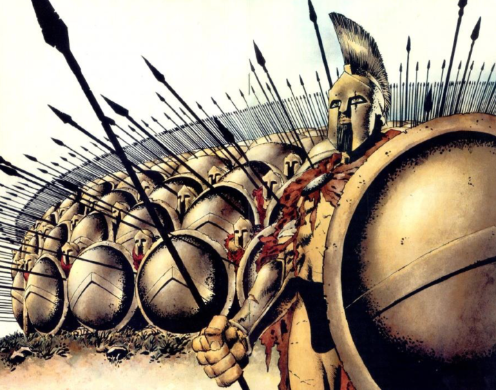FilmsQuirky's tweet photo. July 26: Graphic Novel Film Adaption
#SuperSceneChallenge #FilmTwitter 📽️🎬
@Multiplat_Mike
#3OO (2006)
King Leonidas of Sparta and a force of 300 men fight the Persians at Thermopylae in 480 B.C.  #GerardButler 
Novel: Frank Miller (Author, Artist), Lynn Varley (Artist)
[3/3] https://t.co/rGRnBoKYzJ