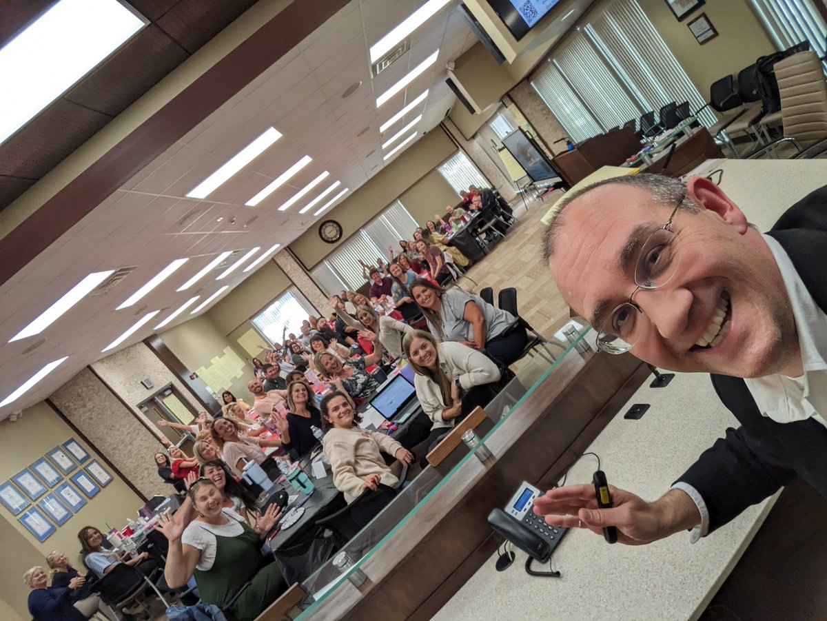 ChadDumas's tweet photo. It was pure joy to serve these incredible leaders of @bransonschools today with #atplc learning. Looking forward to seeing the journey continue! #wearebranson @SolutionTree https://t.co/ljabPTbSiL