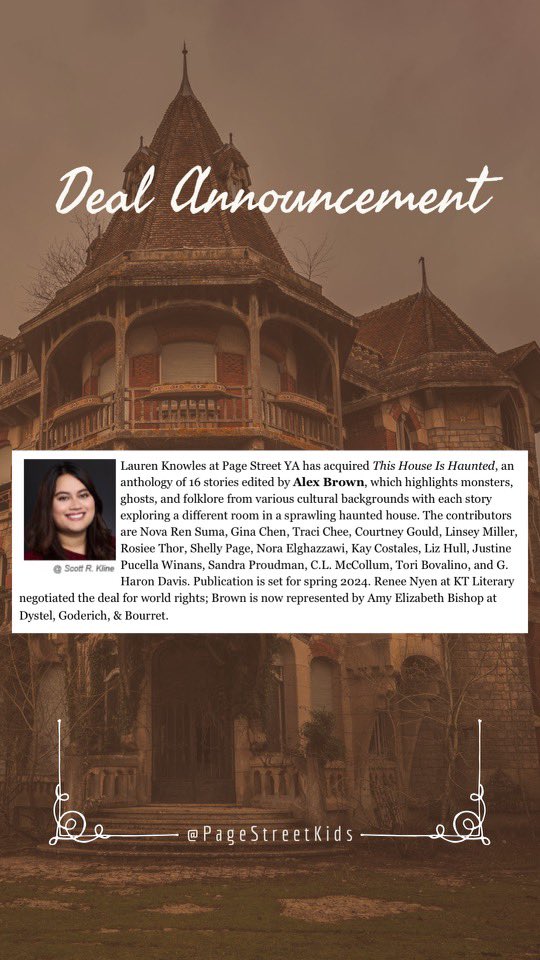 Alex is open to queries from marginalized writers! tweet media