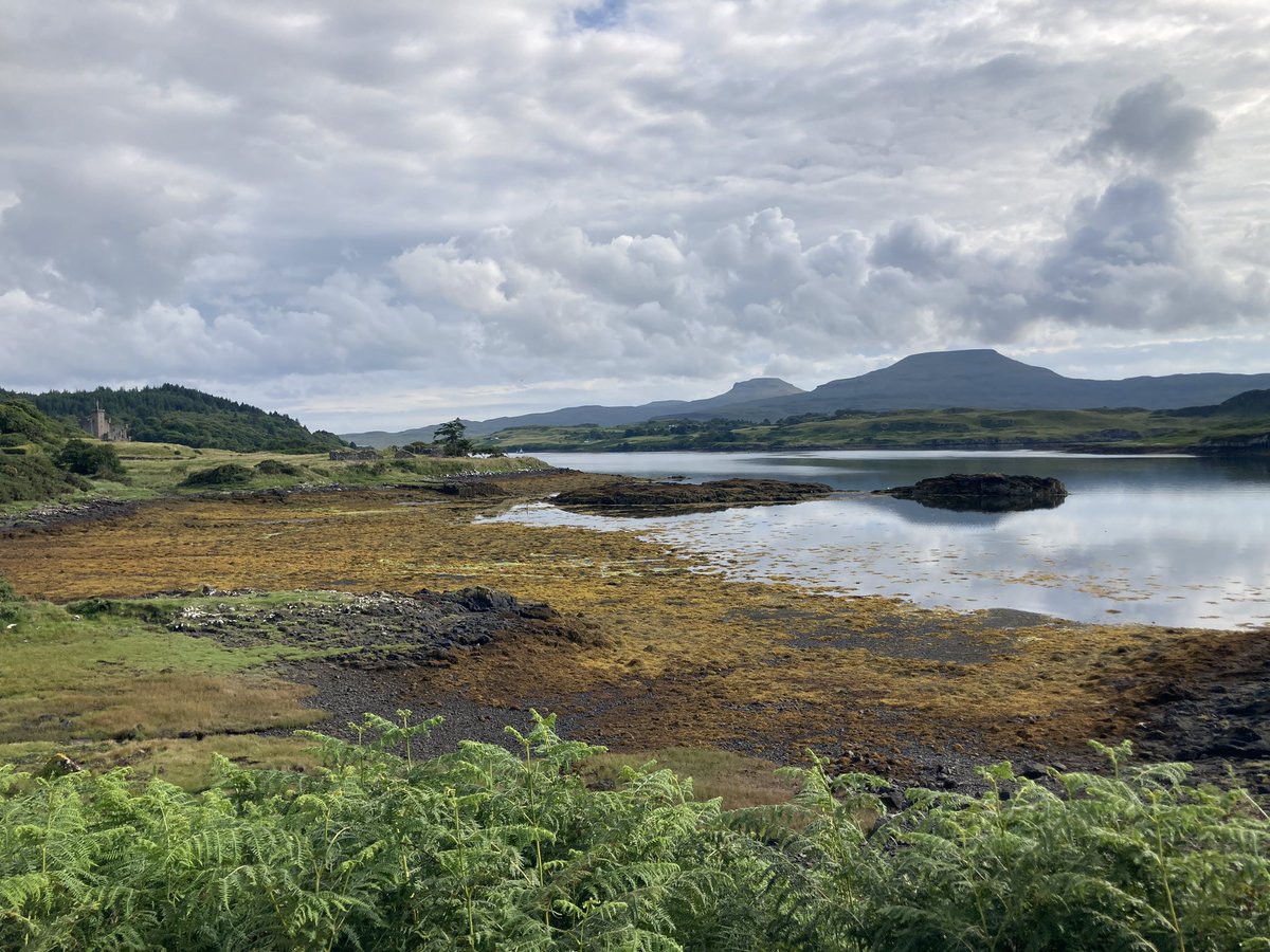Days like today when I really love my job! Taking water samples from the coast and from a #paddleboard, to look for microfibres and micro plastics - working in some stunning scenery 😁 #fieldwork #research #aquatic
