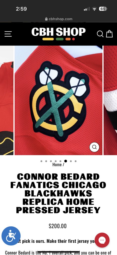 $200 for a pressed jersey is ridiculous. Not even stitched. The prices for these  are getting out of hand. I said it! #Blackhawks #bedard #NHL https://t.co/mcMQNKdJlS