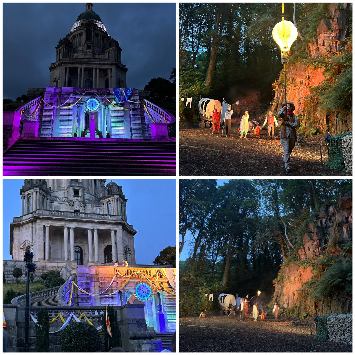 Lovely day in Lancaster @WilliamsonPark followed by a wonderful outdoor theatre performance of Around the World in 80 days @TheDukesTheatre #SummerHolidays #outdoortheatre
