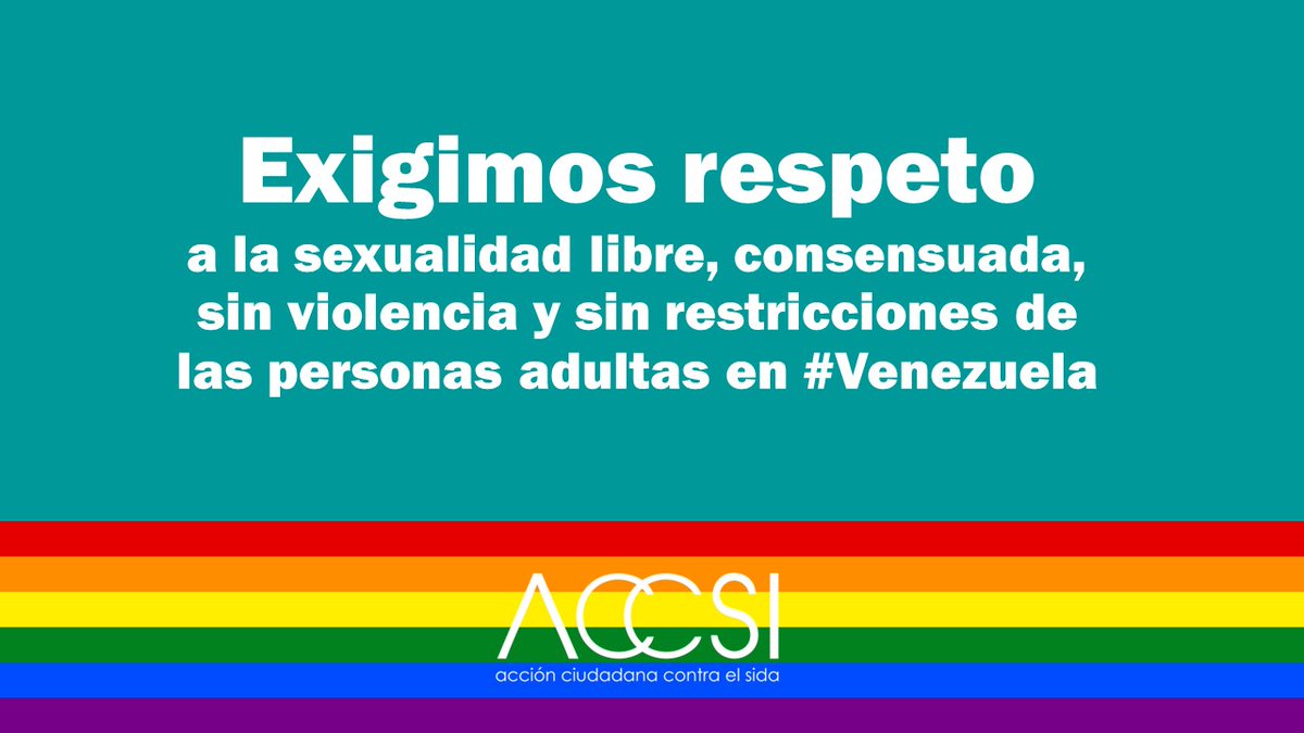 ACCSI_VIHSIDA's tweet photo. Exigimos la libertad plena de los 33 hombres adultos detenidos de forma arbitraria e irregular por la Policía Nacional Bolivariana este fin de semana en #Valencia #Venezuela. https://t.co/jwn4ka7TXw