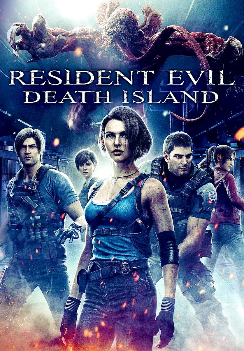 Just watched RESIDENT EVIL DEATH ISLAND, I LOVED IT. Every character got the perfect amount of time to shine. So many callbacks, characters talking about their past trauma, and the TEAM WORK! The best of the CGI movies by far. 🥹