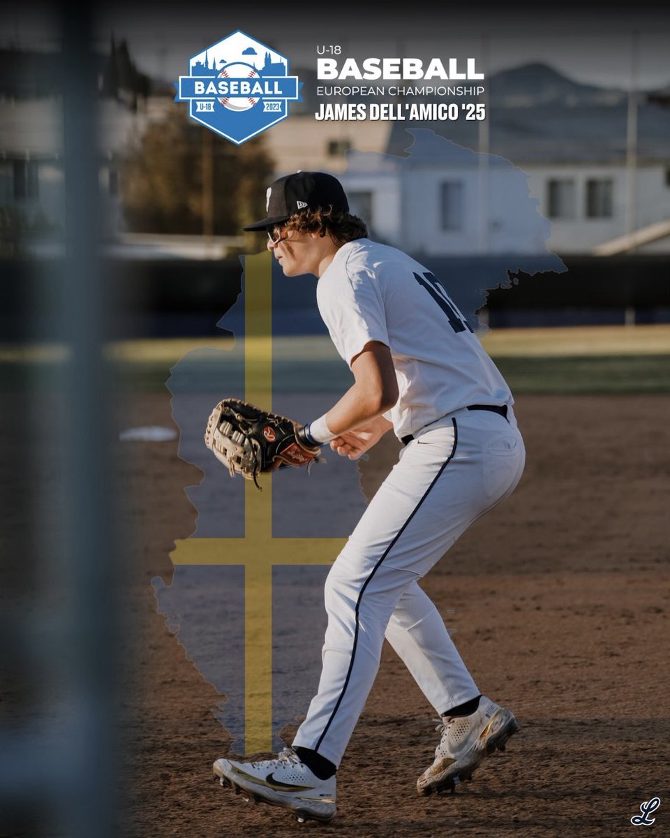 Congrats to rising junior C/1B James Dell’Amico ’25 who helped the Swedish National Team win the U18 European Championship Qualifier in Zürich, Switzerland!

In the final vs Lithuania, Dell’Amico led w/ 2H/2R/5RBI to earn 🇸🇪 a berth in the 2024 Euro Championships! #LoyolaBaseball