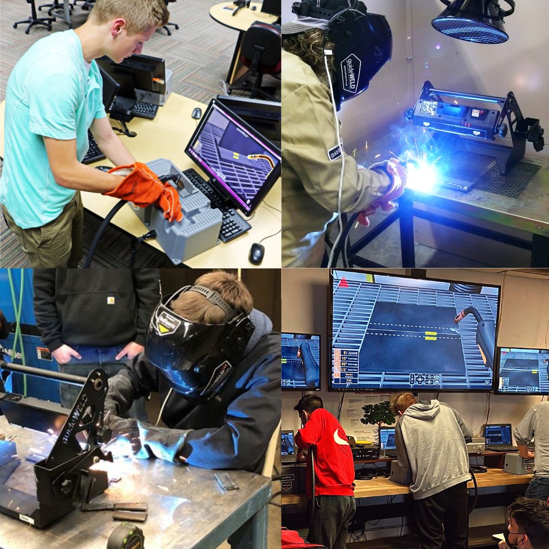 RealityworksInc's tweet photo. Know a first-time welding instructor? New teachers love our welding simulators and in-booth guidance systems for ease of use & the included 30+ hours of #curriculum. https://t.co/RaH6xGMAsc
#weldingtipsandtricks #welding #weldingsimulator #weldingeducation #WPS #CTElife https://t.co/LjOHZRMmja