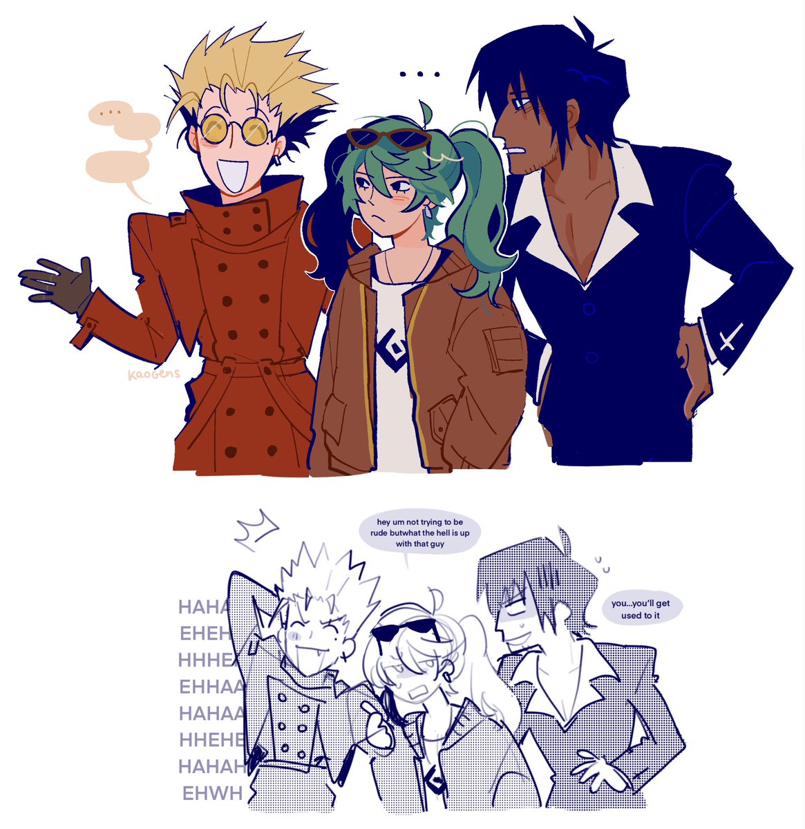 sand planet………do u see the vision #trigun #vocaloid 