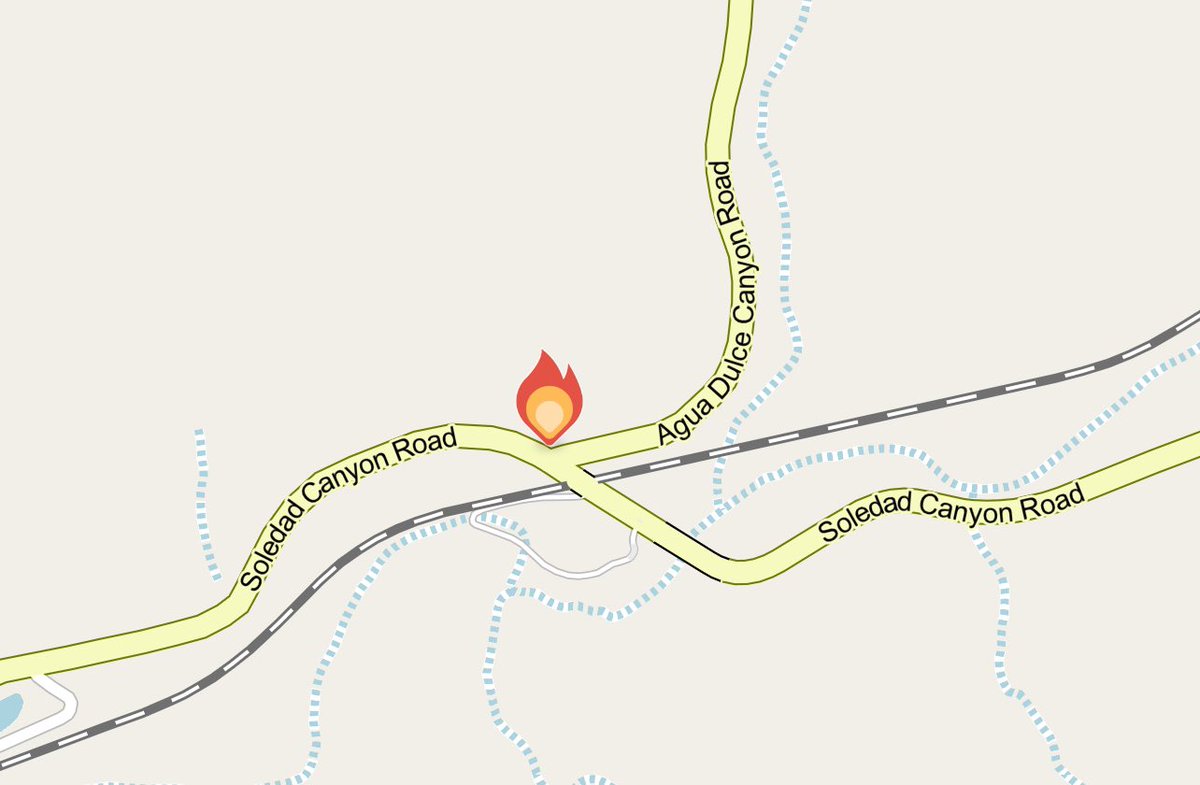 SCV_Incidents's tweet image. #AguaIC | #Breaking | #BrushFire 
Now at 13 acres with a potential of 200 acres within an hour. #LACoFD requesting railroad to be shutdown.