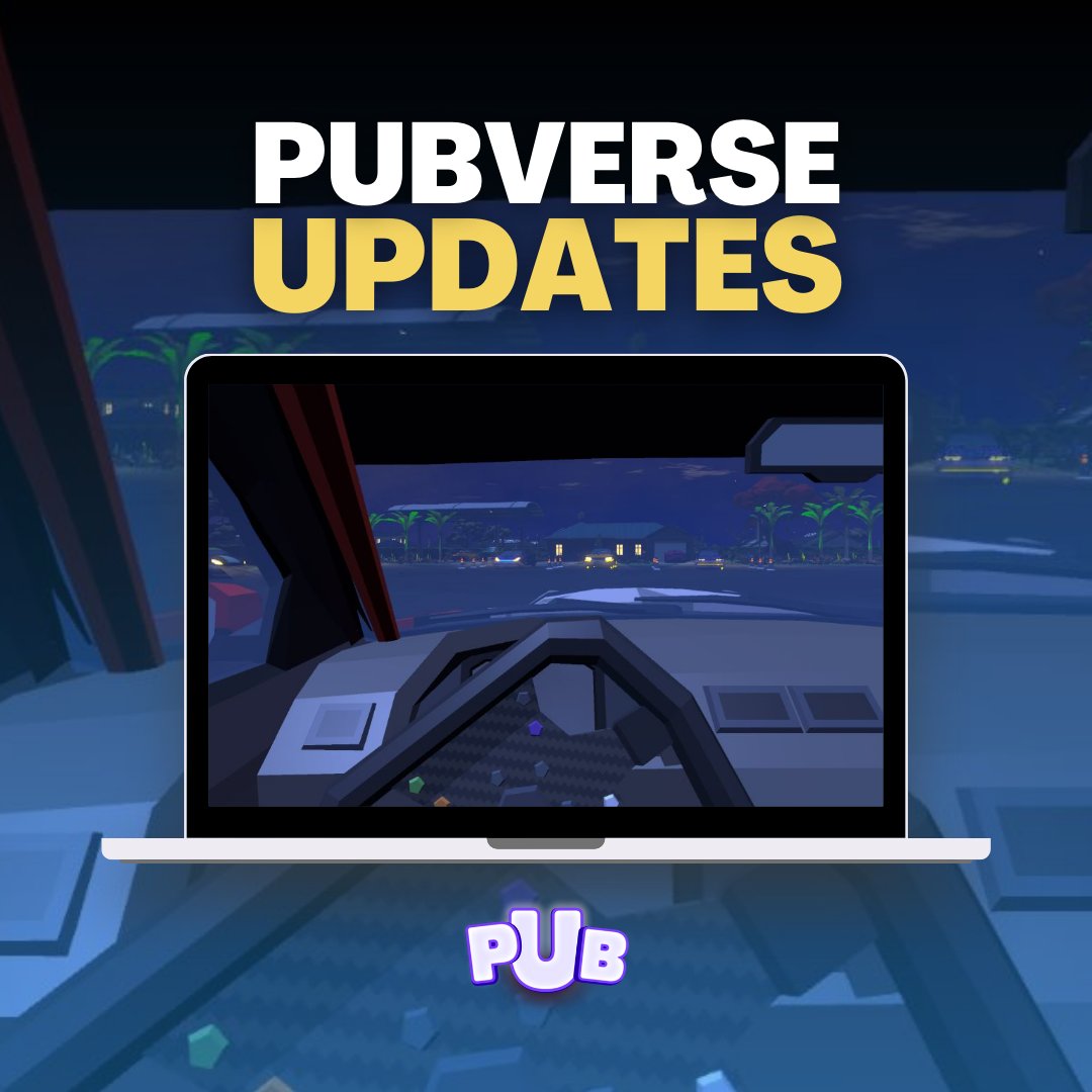 IoPubgame's tweet photo. 🏎️🎮 Ready to take the wheel? 🚀 The #PUBVerse is about to launch its first-person view inside the cars! Explore the virtual cityscapes and enjoy the sensation of driving like never before. It's time to rev up your engines! #Gaming #VirtualExperience #PUBGame https://t.co/T2JZVVvZle