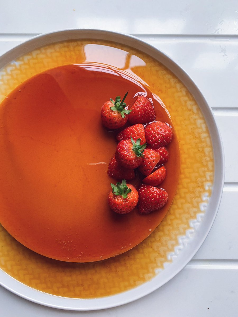 Flan for a Tuesday evening