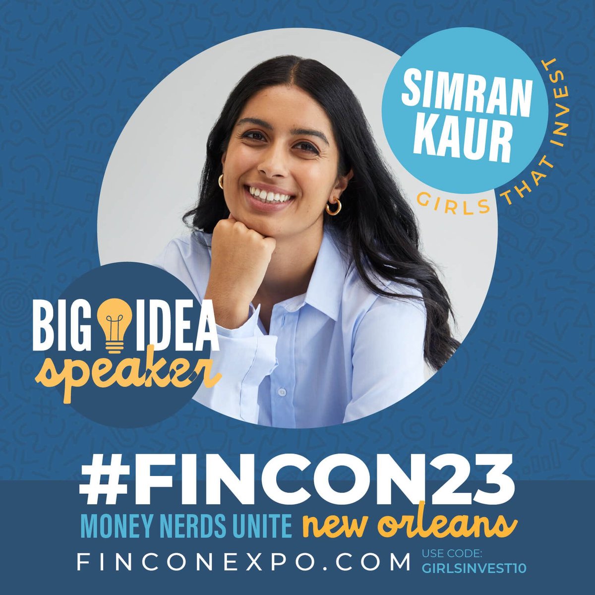_friendsthat's tweet image. Last year I hosted a small workshop at #fincon, this year I’m excited to announce I’ll be a keynote “big idea” speaker 🇺🇸