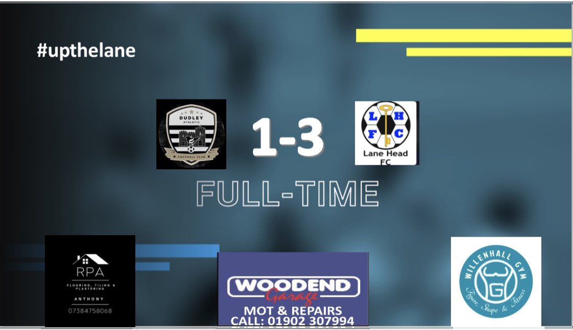 After 2 consecutive losses we get back to winning ways as we come out winners against <a href="/Dudley_Athletic/">Dudley Athletic</a> in what was a good competitive game💪
Goals from:
⚽️George Overton
⚽️Adam Shorto
⚽️George Shaw

#upthelane 💙
