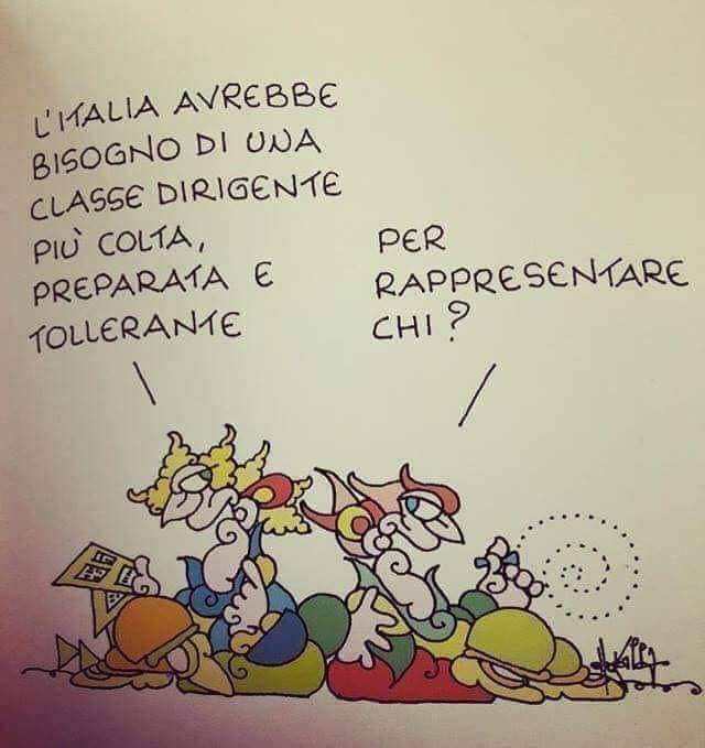 LaPrimaManina's tweet image. Ogni Paese ha la classe dirigente che si merita.