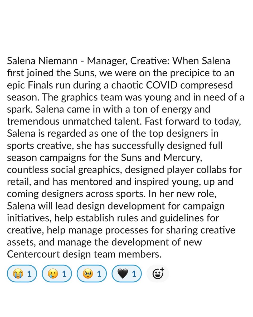 Salena Niemann tweet media
