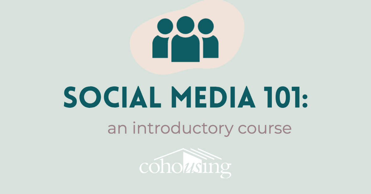 A resource for #cohousing community members muddling their way through social media marketing: 📲🔗 cohousinginstitute.org/product/social…

#socialmediamarketing