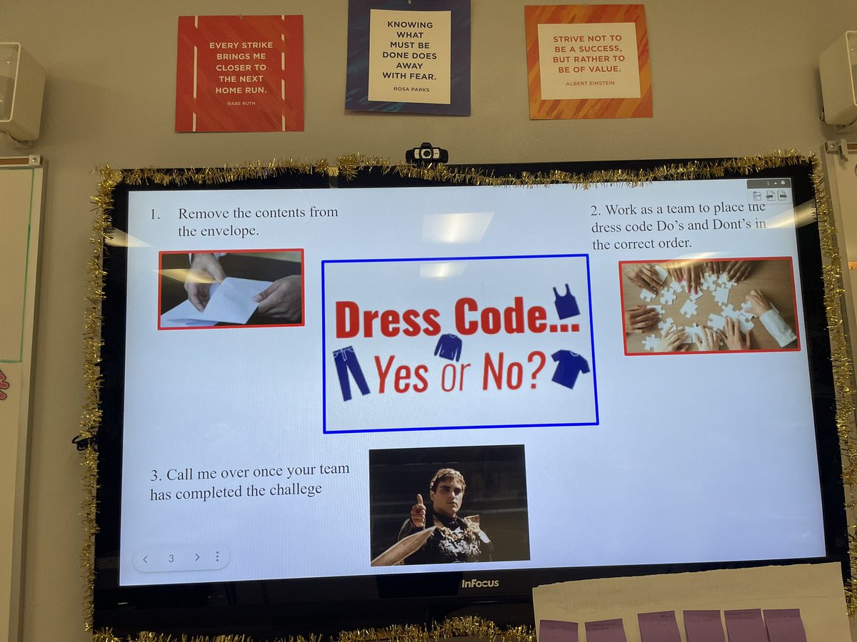 lion_yearbook's tweet photo. Dress Code Jig Saw! #StudentCentered activity to remind students about dress code policy. Letβs look our BEST day in and day out, Mighty Lions! #hearusroar #wintheday #lionpride #LookinFly ππ¦πͺπΌπ€πΌβπΌπ₯β€οΈππ©΅πππ€π€ https://t.co/V9d4lprd2M