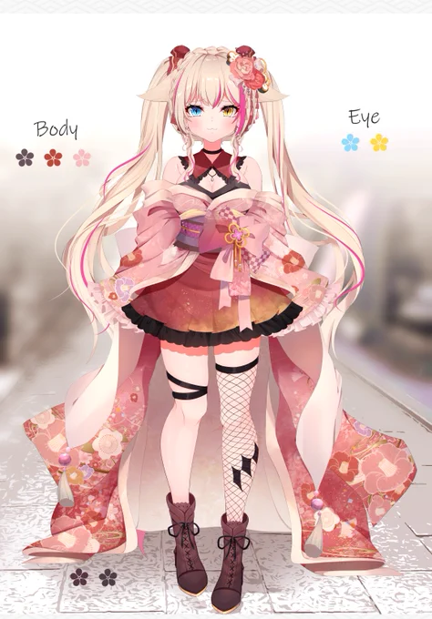 紅羽ミトラちゃんの新衣装お仕立てしました!和装で可愛い娘もよろしくお願いします 