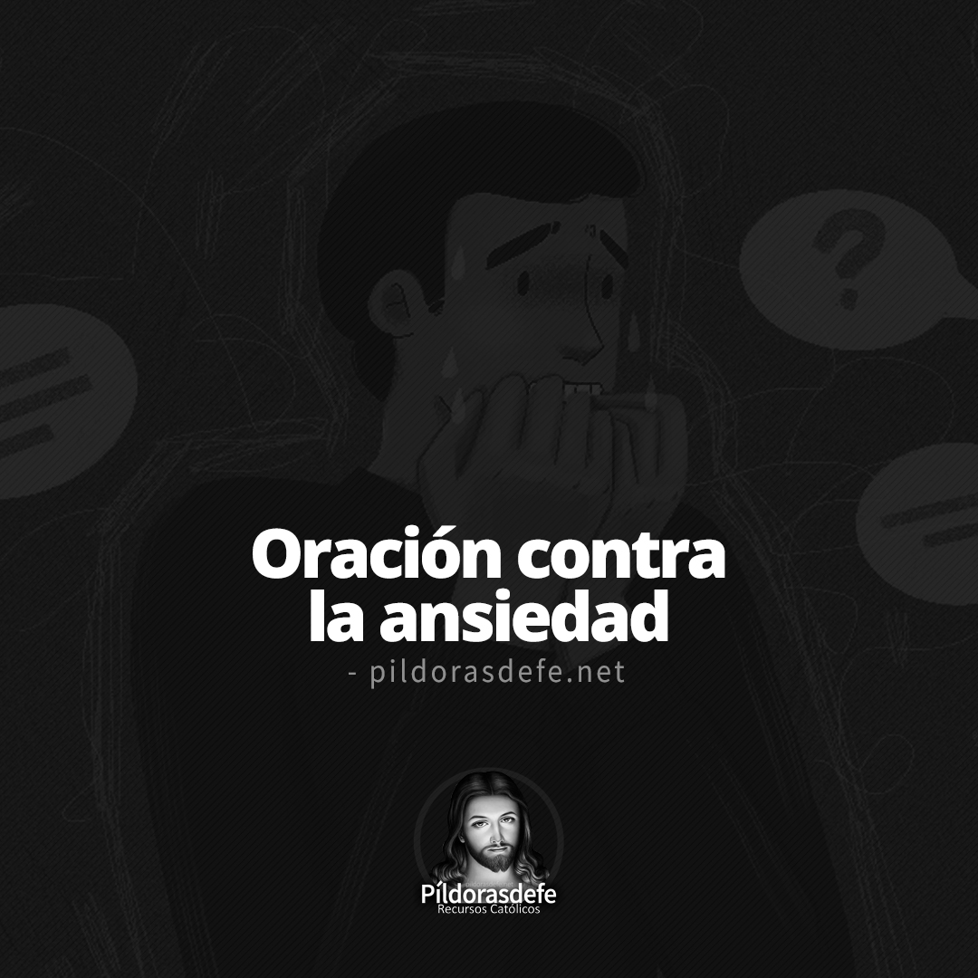 Pildorasdefe's tweet image. 🙏 Oración contra la Ansiedad.
(Oración para todo momento)

Jesús, Divino Maestro, no permitas
que las angustias y preocupaciones
que vivo me roben mi paz, la
esperanza y la confianza en ti.

Tú eres un Dios que es Papá, que
no abandona a tus hijos y que, a
veces, nos llevas al…