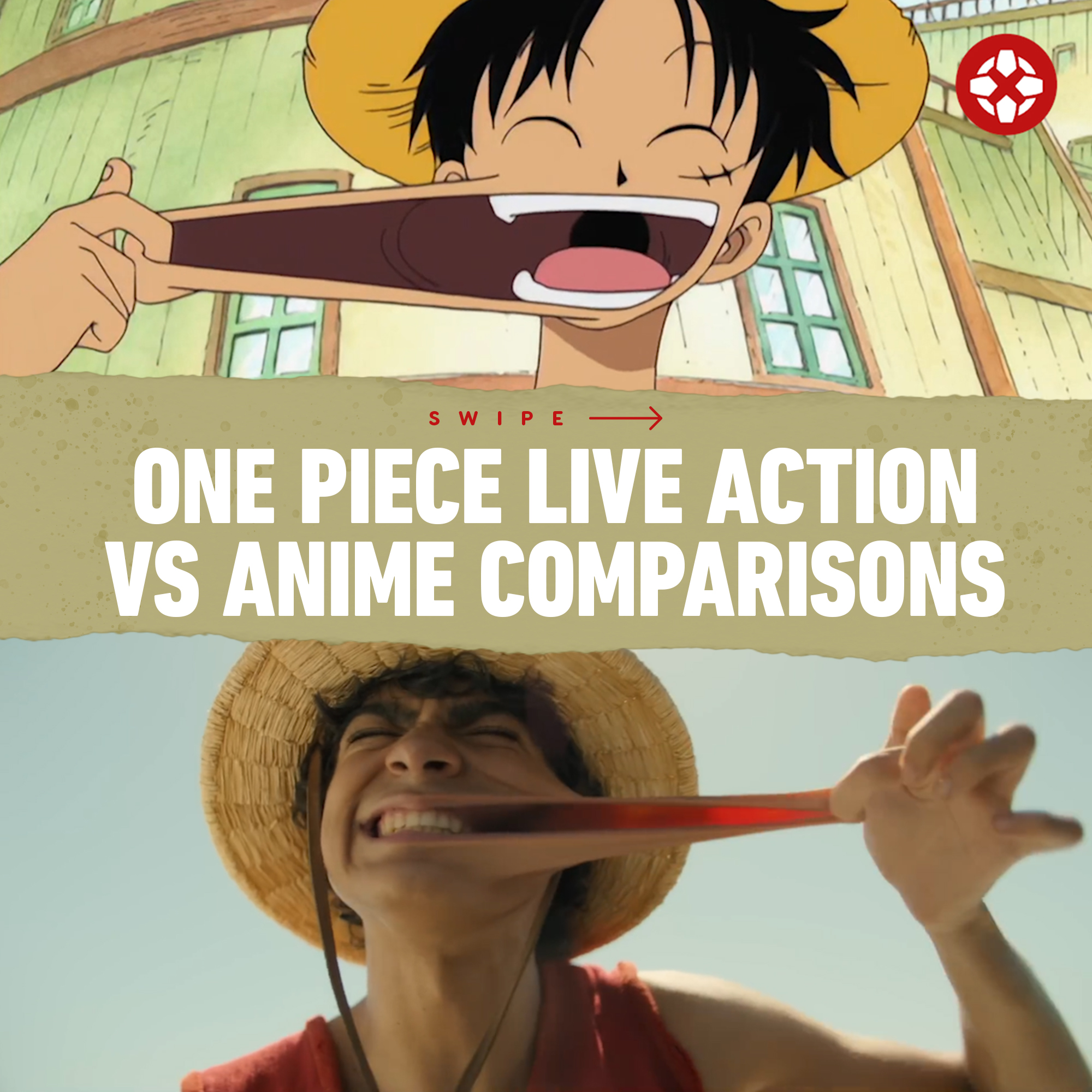 Netflix's One Piece Vs The Anime - A Visual Comparison - IGN, anime one  piece netflix 
