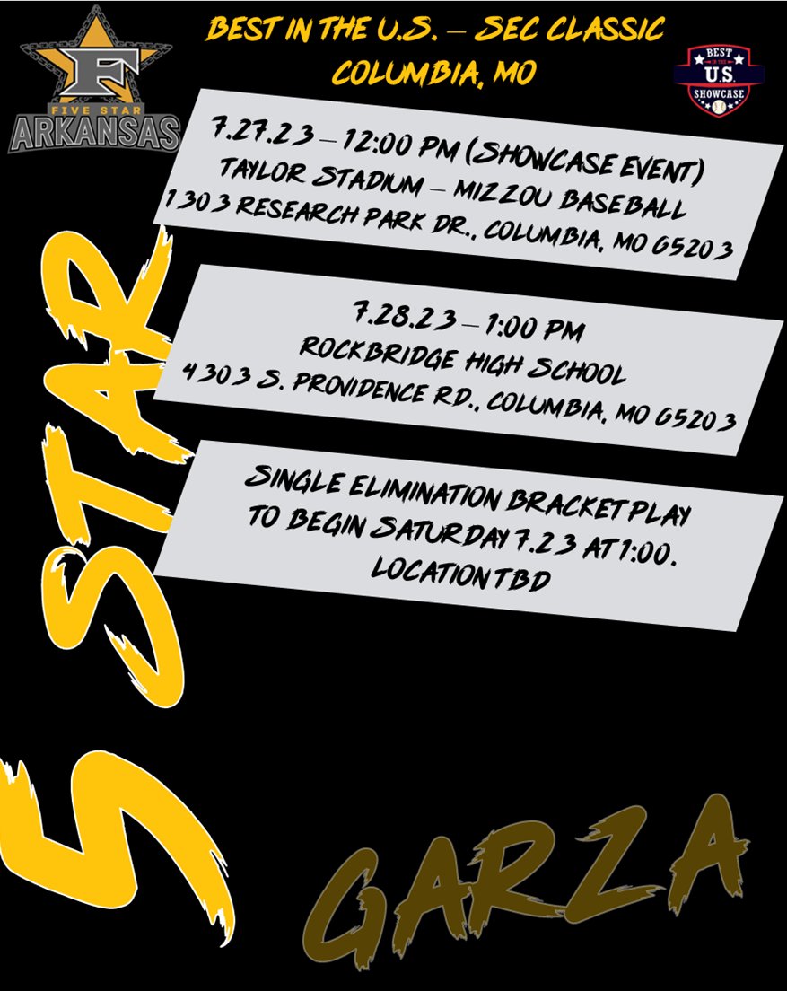 5 Star Arkansas tweet media