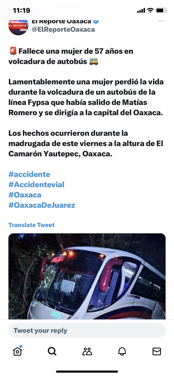 CharloLarav0's tweet photo. El día 21 de Julio en la madrugada el camión de transporte de la empresa #FYPSA, en donde viajaban mis tíos, sufrió un accidente aproximadamente a las 3 de la madrugada. 
Lamentablemente mi tía perdió la vida y uno de mis tíos salió gravemente herido, hoy ya está estable. https://t.co/EUyJx1GiEb