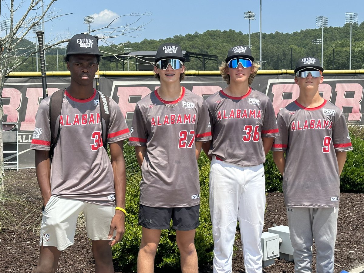 Beehive 14u Scout had 4 guys get invited to play at the PBR Junior Future Games!! We are proud of them and have no doubt they will show out for Team Alabama! <a href="/jamarkius4/">Jamarkius Smith</a> <a href="/Lawson_Hare18/">Lawson Hare</a> <a href="/Nolan7108/">Nolan Hansen</a> <a href="/braden_martin5/">Braden Martin</a> 
#BuiltbyBeehive