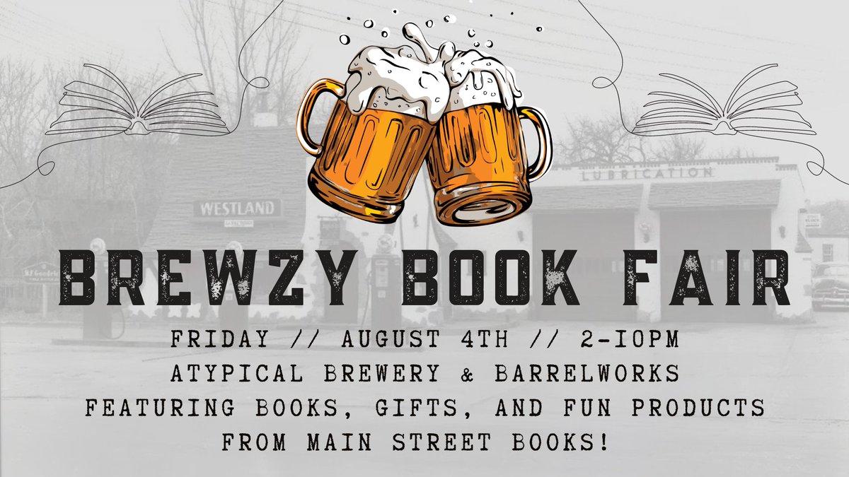 Supporting local businesses starts with knowing what they've got going. SavorMinot makes it easy. Here's an example:

Brewzy Book Fair at Atypical Brewery
savorminot.com/happening/brew…