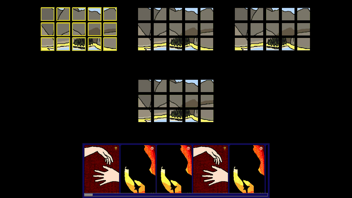 StudioFunnyface's tweet photo. Here's a screenshot of the game that would eventually become Tower of the Chosen, Soul Vision. It was sort of like a Go card-game hybrid where you could play against 6 opponents at the same time? https://t.co/YtI6pphfig
