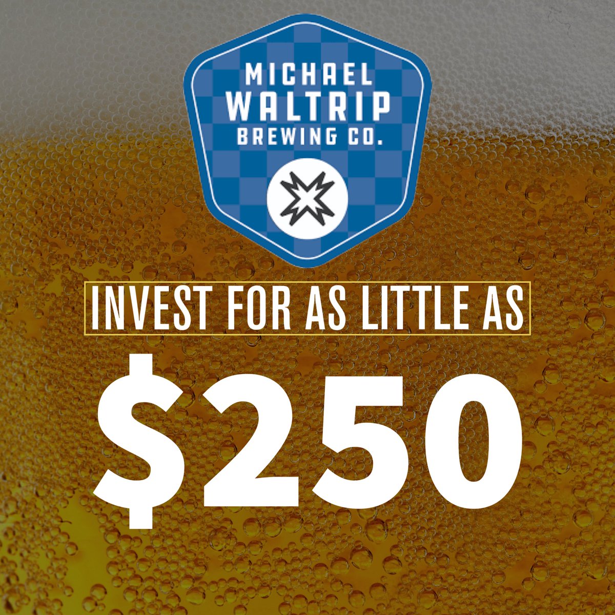 Michael Waltrip Brewing Company tweet media