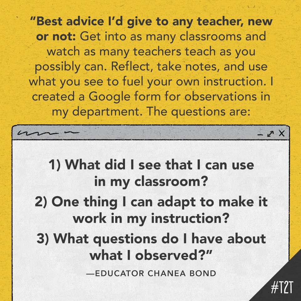This advice applies to ALL Ts:
 
#TeacherHack, via educator <a href="/heymrsbond/">The Madwoman in the Classroom</a>