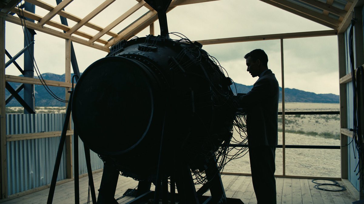 MotionPictureQ1's tweet photo. Oppenheimer 

“You think because you let them tar and feather you that the world will forgive you? They won't.” https://t.co/dkfdgn1pdb