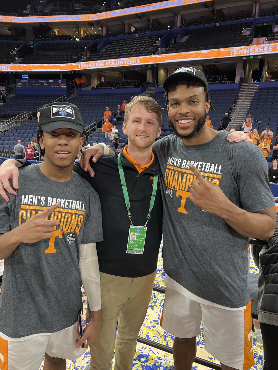 Wyeth Wilson (@wyethwilson) on Twitter photo Today was the end of an eight-year journey working with UT Athletics communications.
Hard to put into words what being able to do this job has meant to me, but for a Knoxville native and lifelong Vol, itβs been an absolute dream come true.
Thanks for everything, <a href="/Vol_Sports/">Tennessee Athletics</a> βοΈ Today was the end of an eight-year journey working with UT Athletics communications.
Hard to put into words what being able to do this job has meant to me, but for a Knoxville native and lifelong Vol, itβs been an absolute dream come true.
Thanks for everything, <a href="/Vol_Sports/">Tennessee Athletics</a> βοΈ