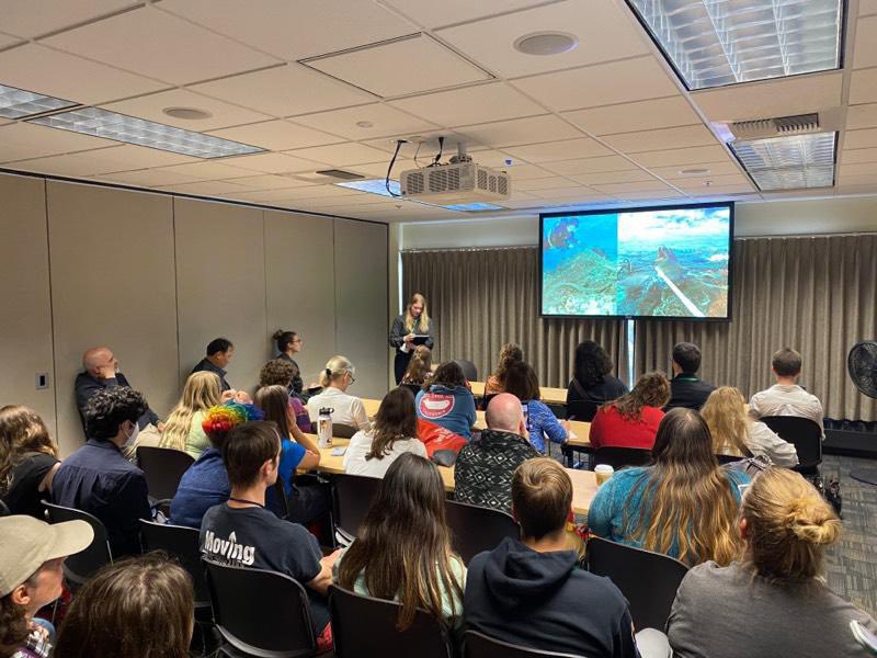 This morning’s lightning talk presentations by student participants brought lots of people together for more learning and fun as #nmea2023 continues… what’s been your favorite part of the conference so far?