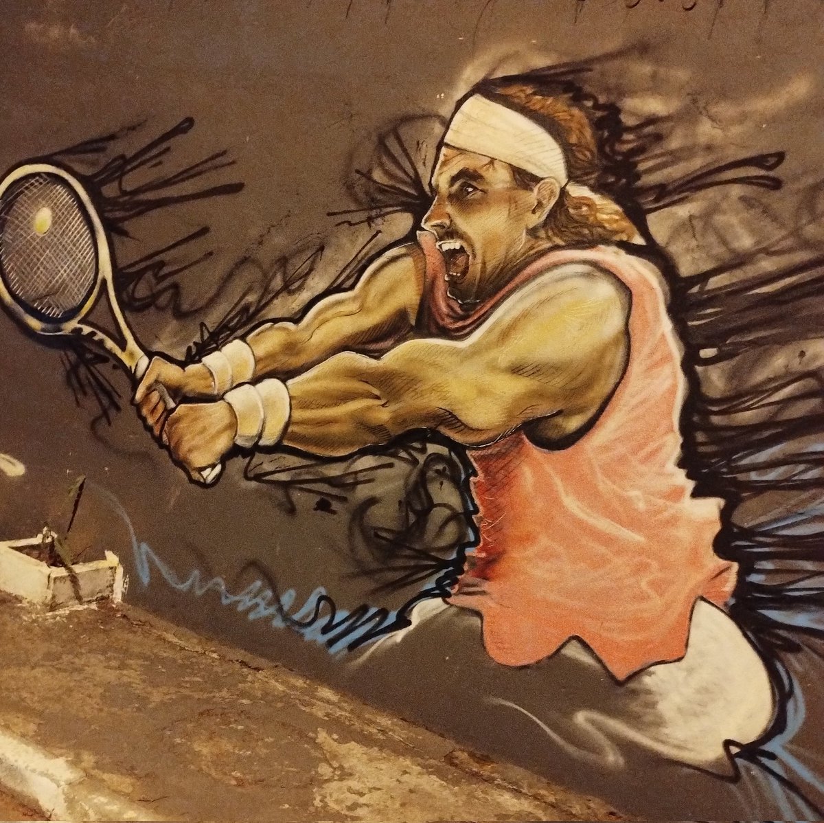 hey toomfs (tennis oomfs)

do y'all agree with oomf that this artist aimed at young nadal and ended up with a tsitsipas? because-- https://t.co/J2hwefj6n5