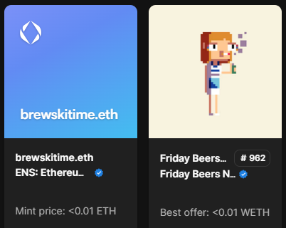 Bakerman422's tweet photo. I smashed the last 2 gartic games in @FridayBeersNFT  discord. Received a message today to check my wallet. BEHOLD! My prizes for having fun with my buds! It's #brewskitime !! Thank you, gents. 🫡 @MrEdwardNYC https://t.co/6aT2EiXjfG