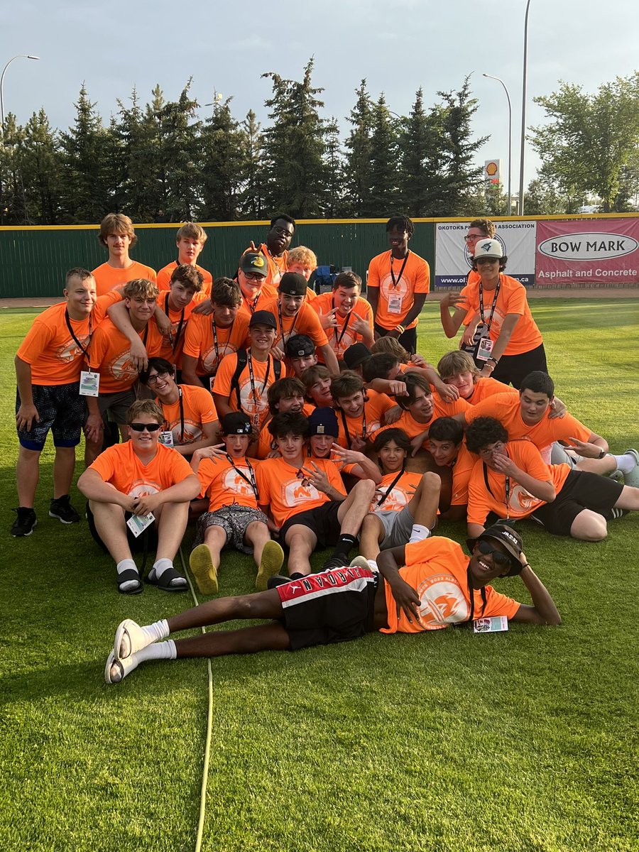 The_Big_P's tweet photo. Thank you to all the volunteers, athletes, officials, etc that made the #2023ASG in Okotoks possible! Proud of the #CentralHuskies and their effort! Football is family! What an experience for these young athletes! #Zone4 #FootballAlberta https://t.co/GYK5n0yRhX
