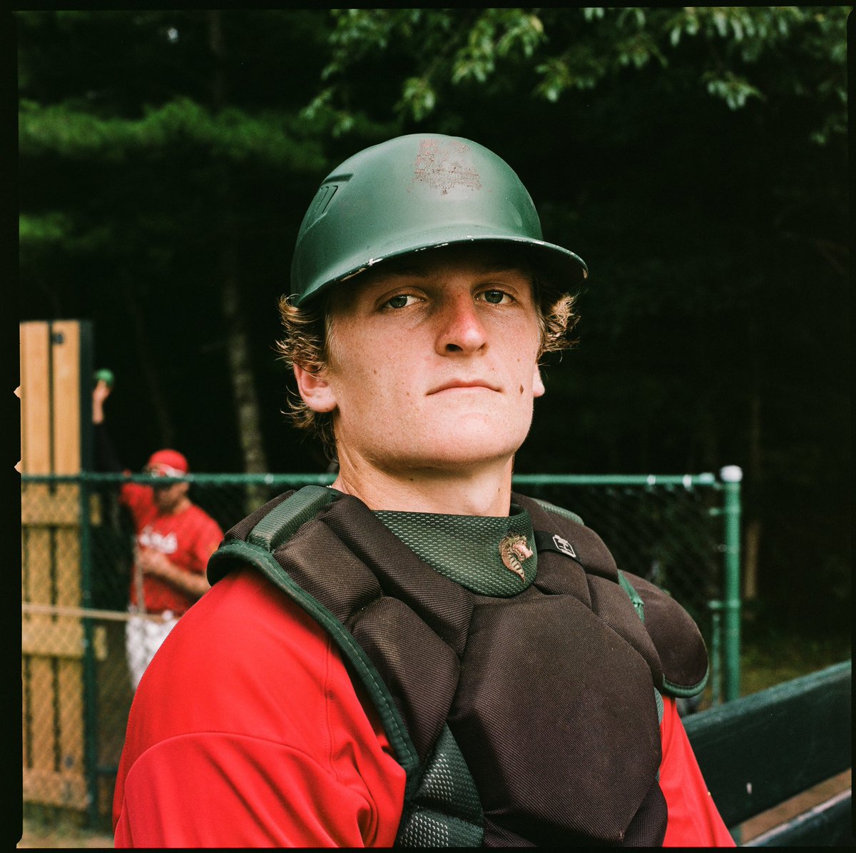 Dusted off the old Hasselblad film camera to photograph the @FirebirdsCCBL at a game in Cotuit the other week.