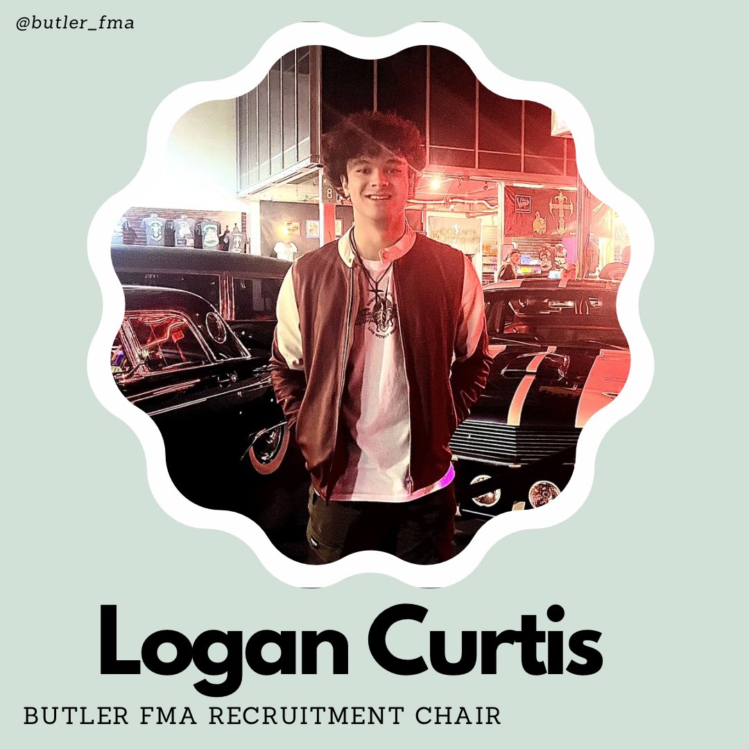 butler_fma's tweet photo. Meet our 2023-24 Recruitment Chair! Logan is a sophomore Finance major. A fun fact about Logan is that he likes cars!
#butlerfma #butler #execteam https://t.co/AVx2FzyYsM
