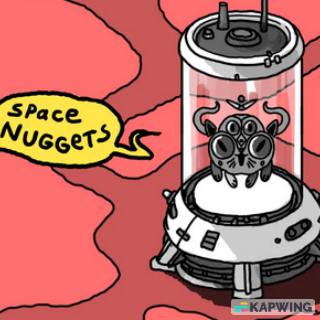 I spy a new sticker design for the <a href="/MarsCatsVoyage/">Mars Cats Voyage</a> .  Just a little space nugget incubator