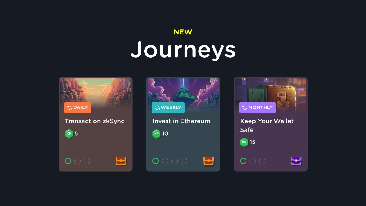 layer3xyz's tweet photo. 4/ Ready to start your journey?

Jump into the adventure and let's make the world of crypto more enjoyable together.

https://t.co/66rk1pG2AS https://t.co/yqDaLAaVlo