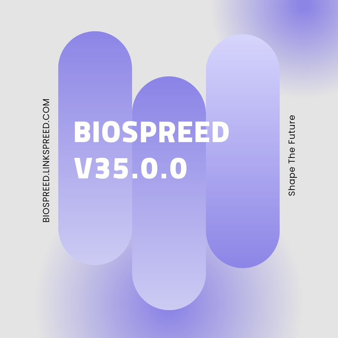 linkspreed's tweet photo. ππ Exciting News! ππ #Biospreed 35.0.0 is now LIVE! ππ» Get ready to experience a faster, sleeker, and more powerful version! ππ₯ Don't miss out on the ultimate browsing experience! ππ« Update now and surf like never before! πββοΈπ #NewRelease #TechUpdate #UpgradeTime https://t.co/wYykLaMwjM