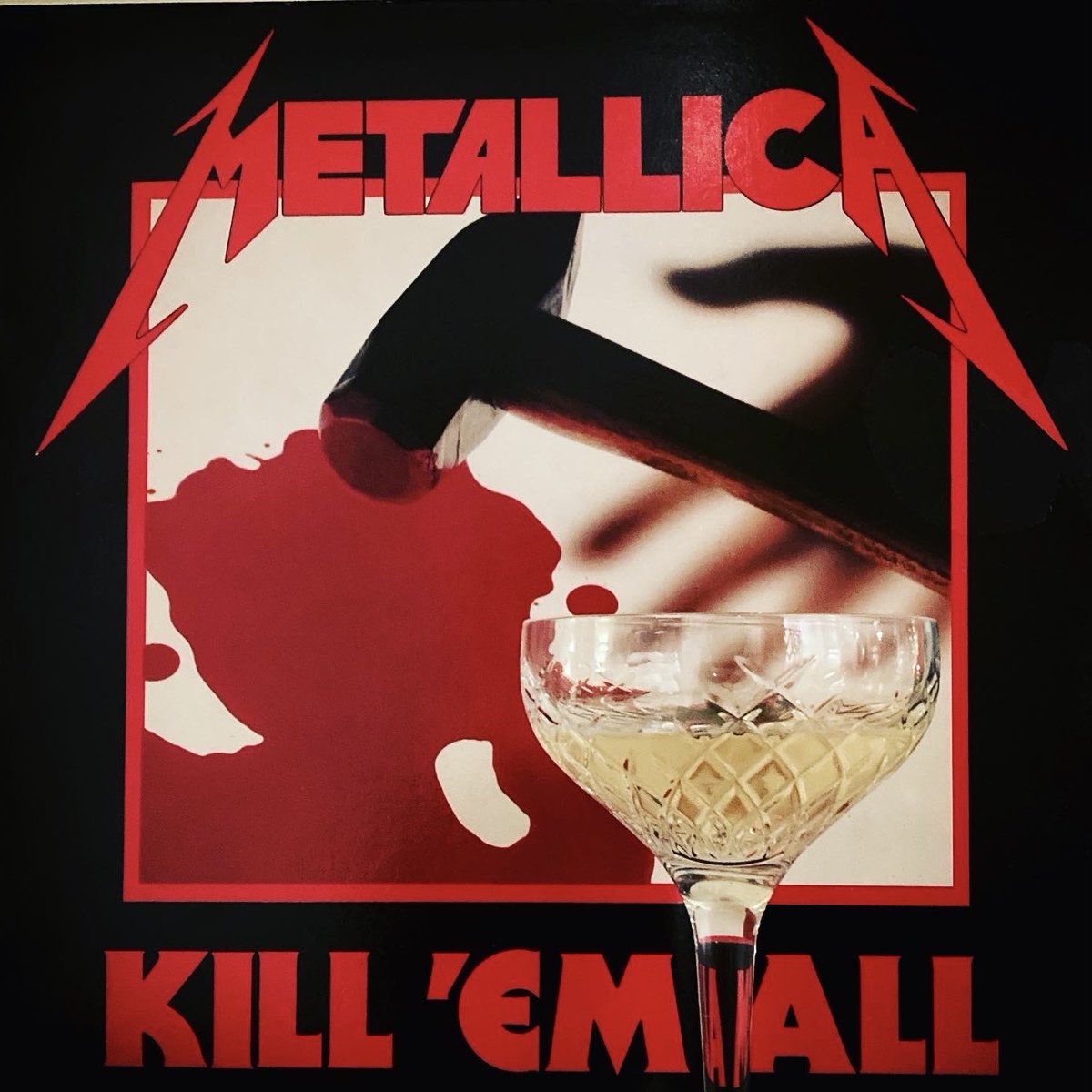 40?! Total game changer… #metallica #killemall #hitthelights #passtheneckbrace