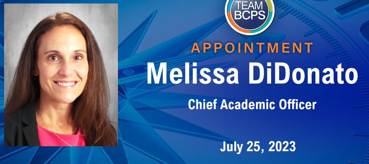 JulieHennBOE's tweet photo. Congratulations @MelissaDiDonato on the appointment to Chief Academic Officer for @BaltCoPS!  Thank you for your willingness to lead the system in this critical work. https://t.co/6PkrRdkFci
