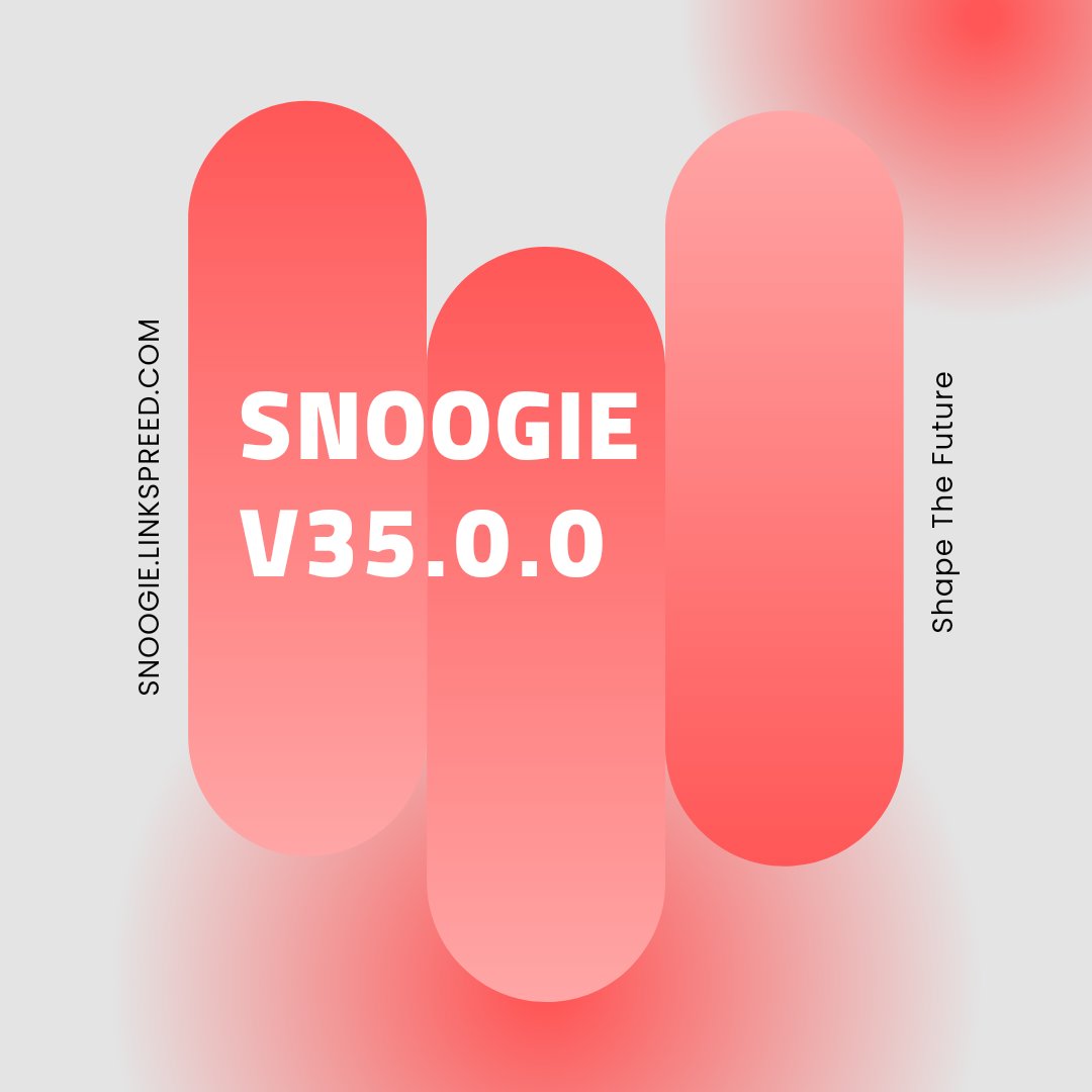 linkspreed's tweet photo. ๐๐ฅ Hey there, Snoogie lovers! ๐ถ๐ The wait is over! #Snoogie 35.0.0 is officially here! ๐พ๐ Unleash the cuteness with enhanced features and smoother performance! ๐๐ซ Wag your tails with delight as you dive into the latest version! ๐๐ Let's pawty with Snoogie! ๐๐ https://t.co/YCxxNWcVR8