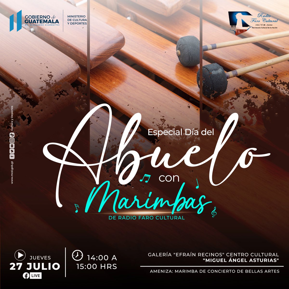 RADIO FARO CULTURAL 104.5 FM tweet media