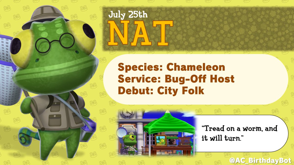 AC Birthday Bot tweet media