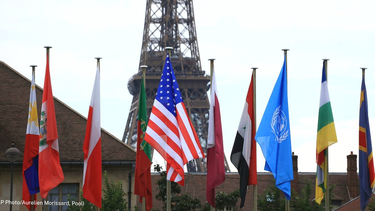 Le retour des États-Unis à l'#UNESCO est une bonne nouvelle pour la recherche de la paix 🕊par l'éducation, la science et la culture. Merci @SecBlinken, thank you so much for your inspiring words @FLOTUS, et bravo @AAzoulay.