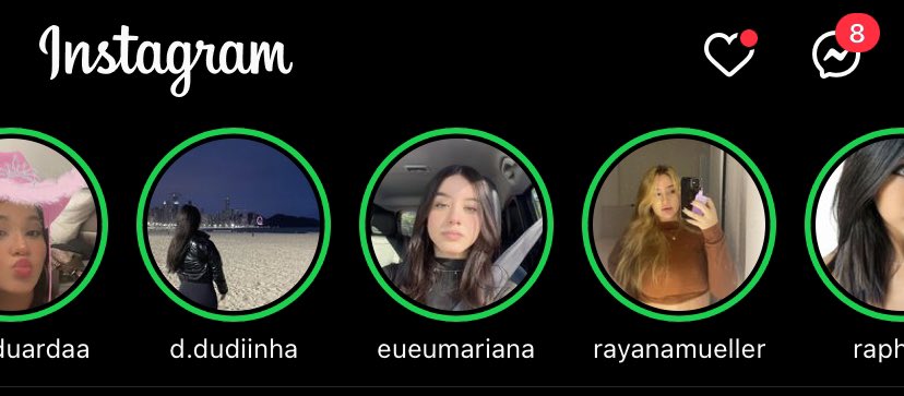 mo bom entrar no insta e ver isso